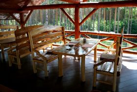Summer terrace on the lake, second floor photo