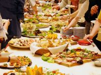 Banquet table photo